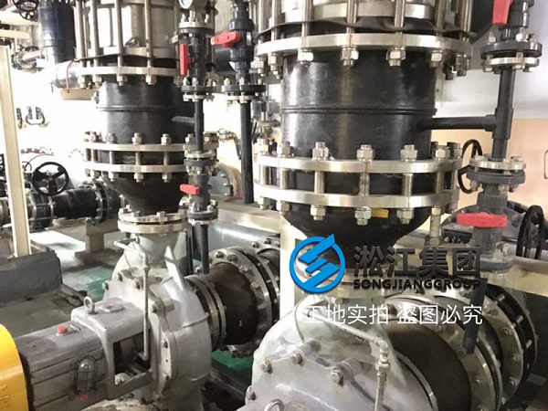 苏州三星机电工厂EPDM同心异径橡胶防震接头成功案例