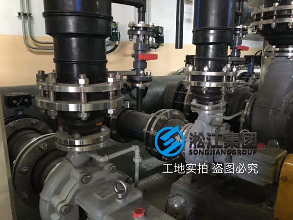 苏州三星机电工厂EPDM同心异径橡胶防震接头成功案例