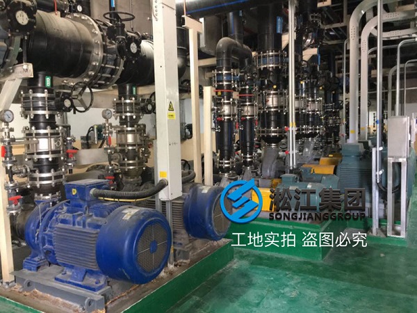 苏州三星机电工厂EPDM同心异径橡胶防震接头成功案例