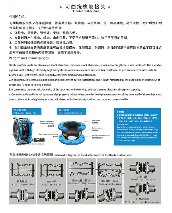 玉树LG多级泵橡胶挠性接管